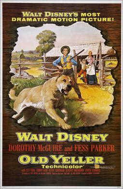 old yeller poster rabies