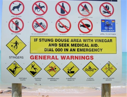 warning sign | chelsea scrolls blog