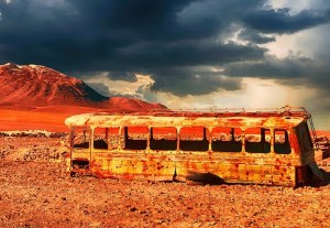 dead bus | Chelsea Scrolls